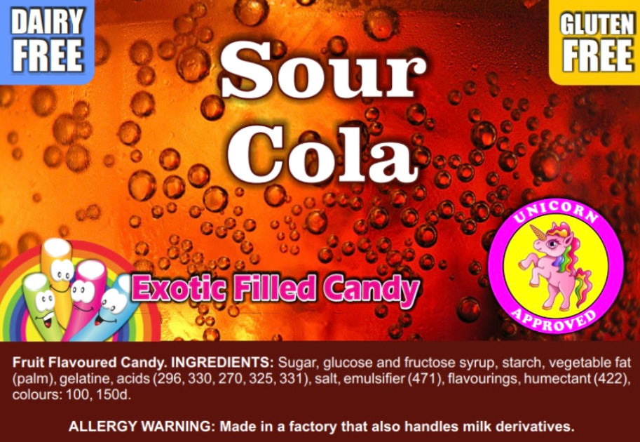 Sour Cola Tubes 🥤