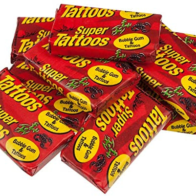 Super Tattoo Gum 🍬