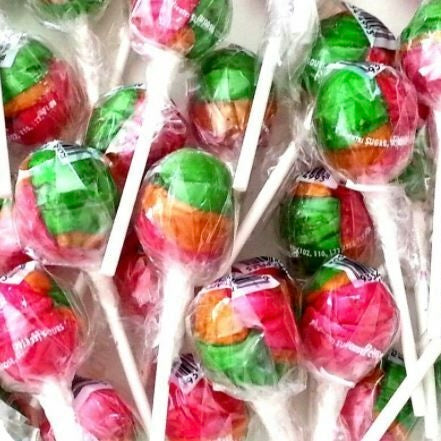 Retro Rosey Apple Lollipop