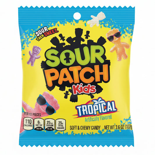 Sour Patch Kids - Tropical (US) ⓥ 🍍