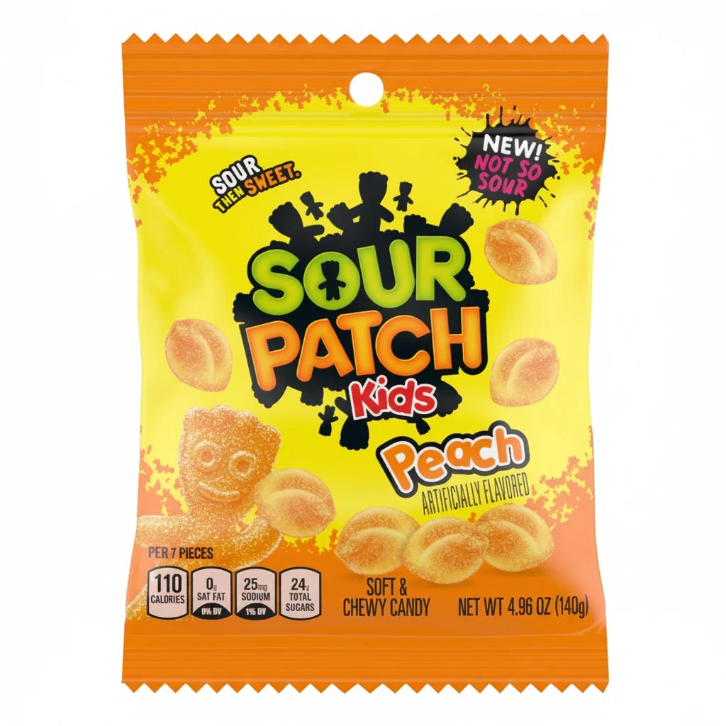 Sour Patch Kids - Peaches (US) ⓥ 🍑