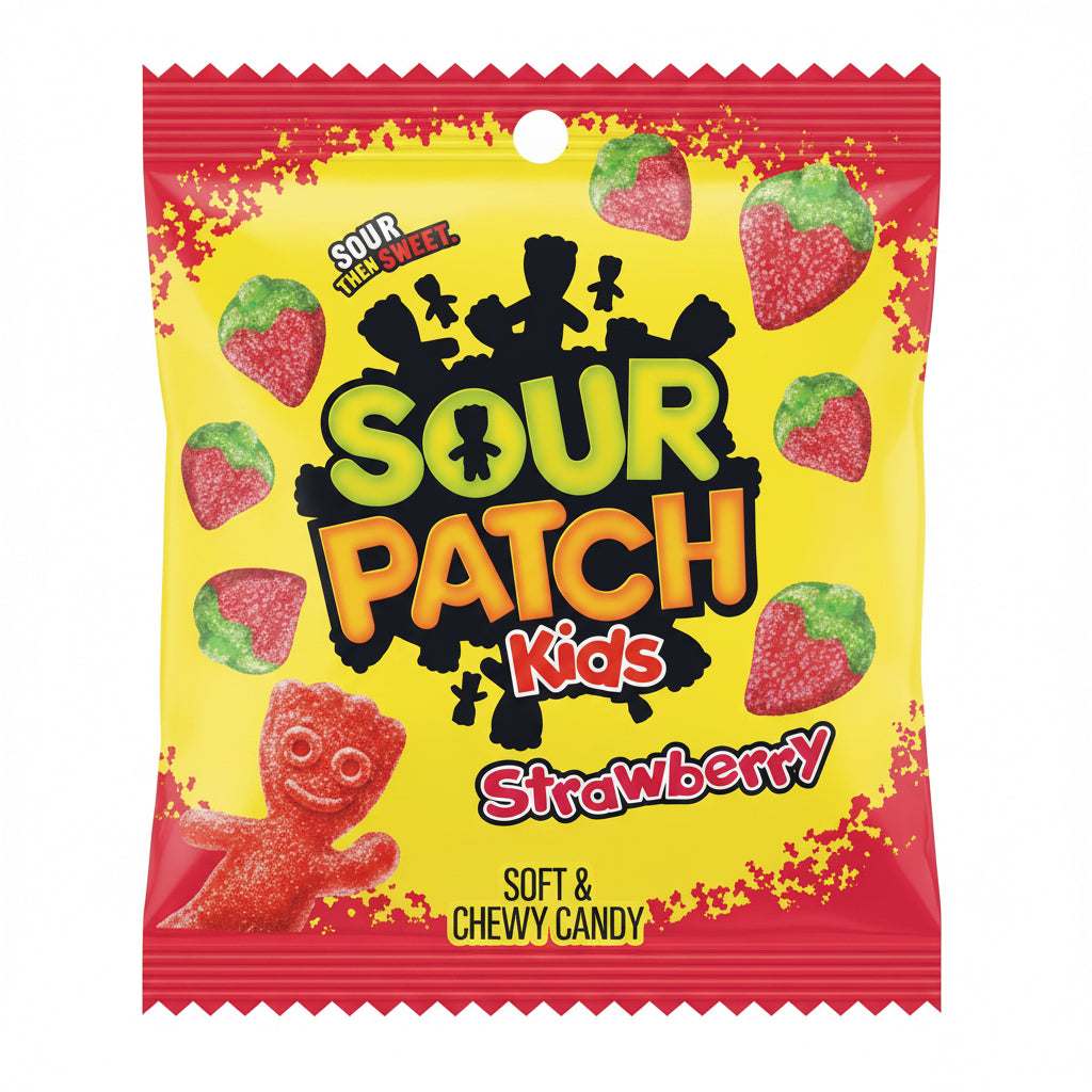 Sour Patch Kids - Strawberries (US) ⓥ 🍓