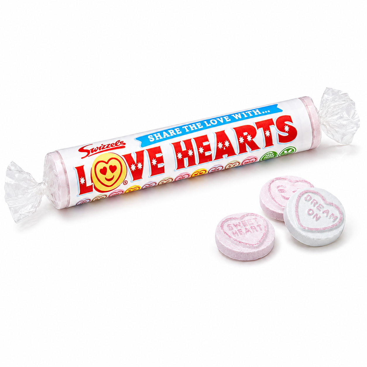 Swizzels Love Heart Roll (UK) 🍭