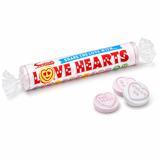 Swizzels Love Heart Roll (UK) 🍭
