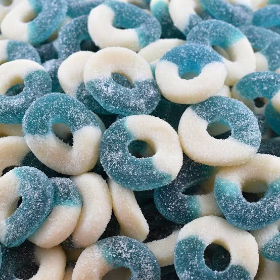 Blue Razz Hoops 🫐