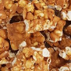 Popcorn Peanut Brittle 🍿