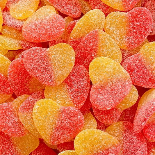Sour Peach Hearts 🍑